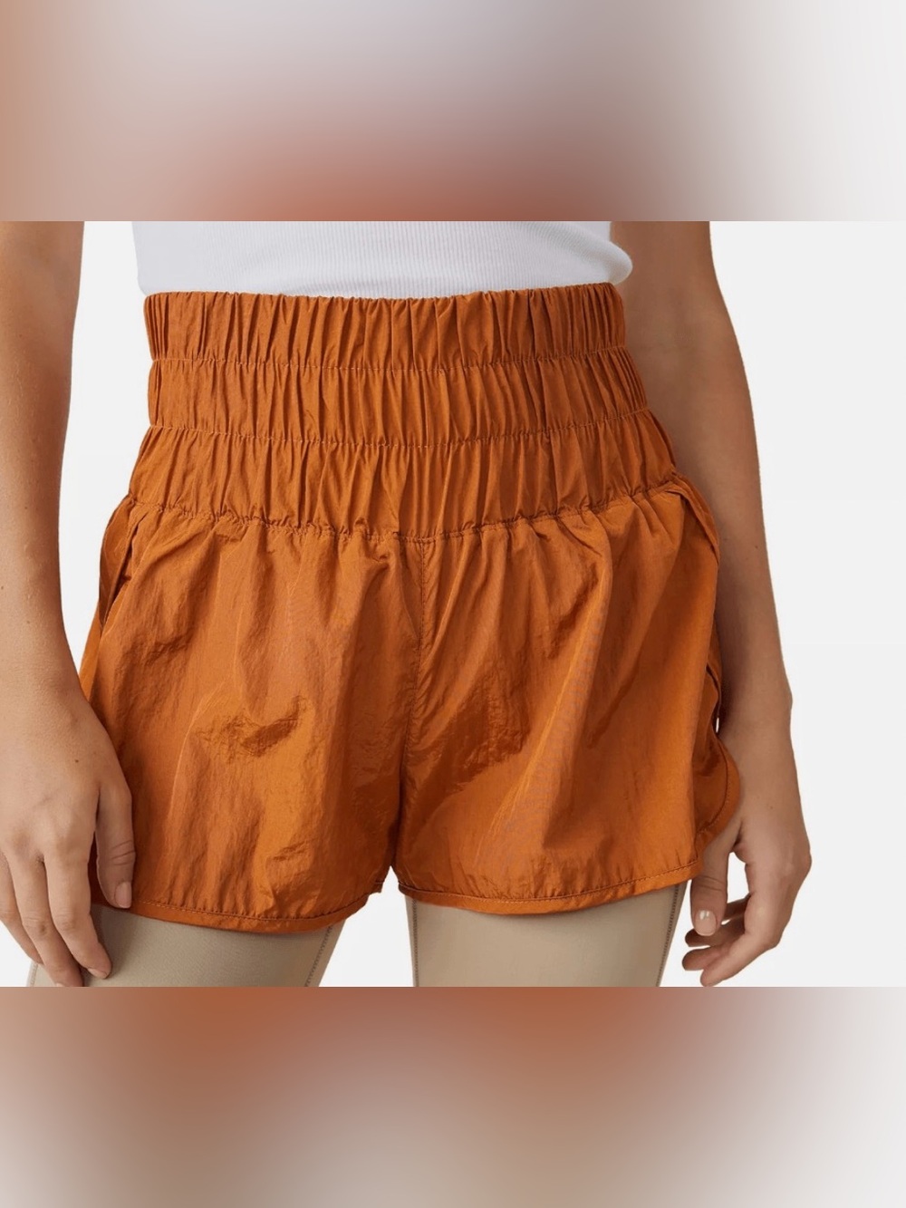 Free People Movement The Way Home Shorts Russet Orange size S
NWOT